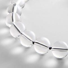 Jane Beaded Necklace - Clear/Black