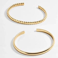 Arlo Cuff Bracelet Set - Classic Cuff Set