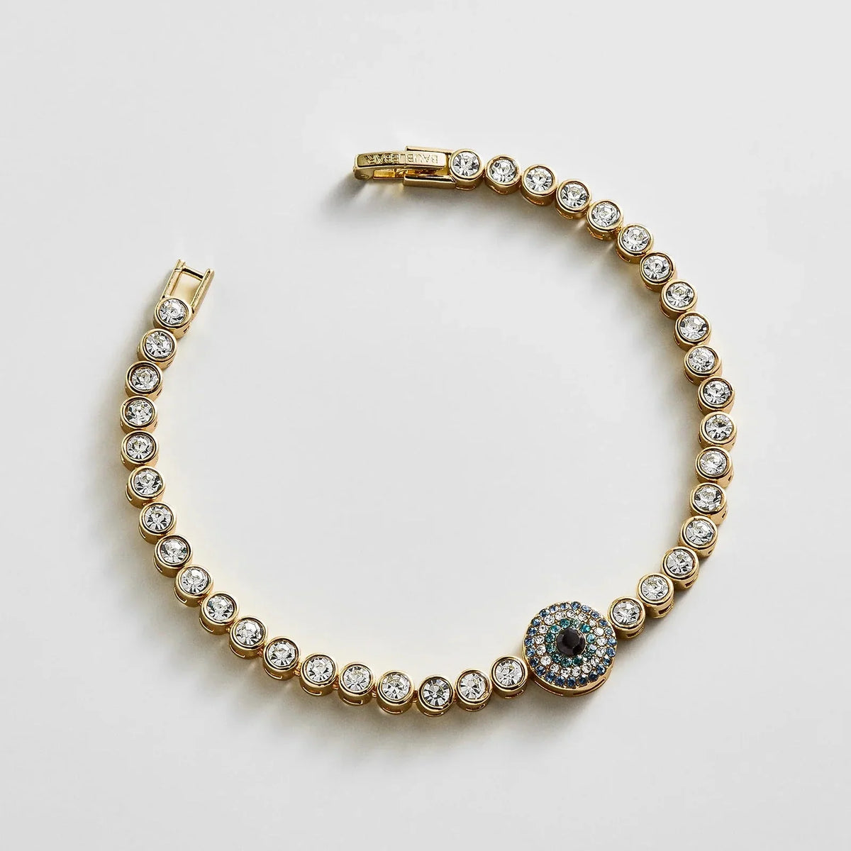 Amalie Evil Eye Tennis Bracelet - Single Evil Eye