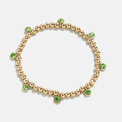 Birthstone Pisa Bracelet - Peridot