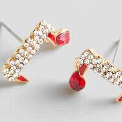 Bite Me Earrings - Vampire Fangs