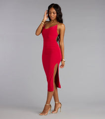 Dangerous Romance Chain Midi Dress