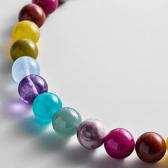 Mini Jane Beaded Necklace - Multi Bead