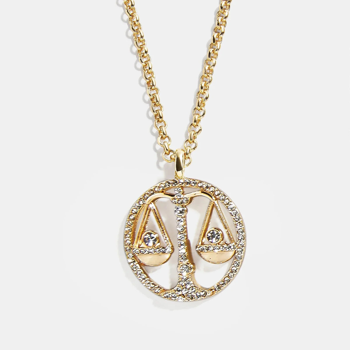 Andrea Zodiac Necklace - Libra
