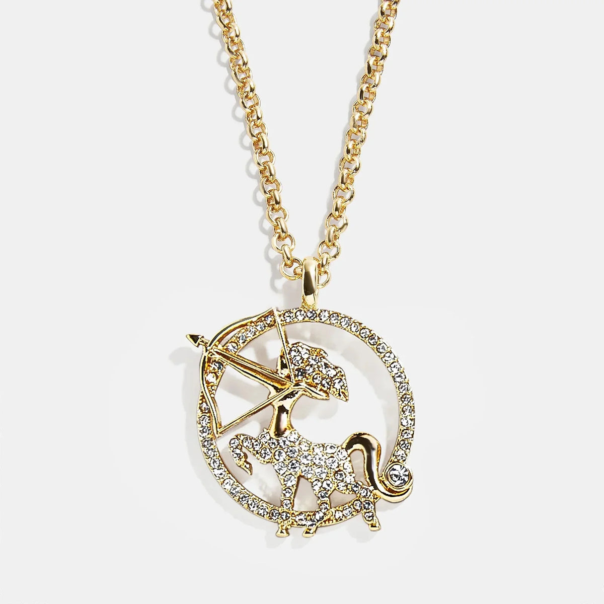 Andrea Zodiac Necklace - Sagittarius
