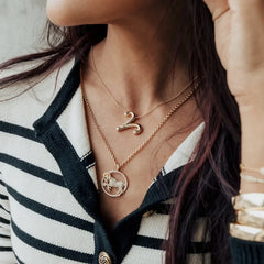 Andrea Zodiac Necklace - Taurus