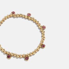 Birthstone Pisa Bracelet - Light Amethyst