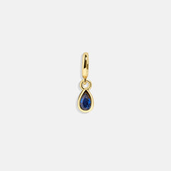 Birthstone Cluster Charm - Sapphire