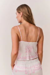Rietta Cotton Lace-Trimmed Mini Dress