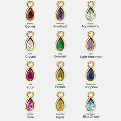 Birthstone Cluster Charm - Topaz