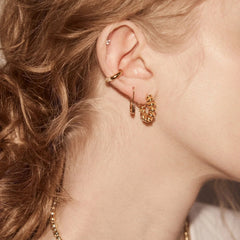 18K Gold Cece Earrings - Gold