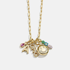 Birthstone Cluster Charm - Topaz