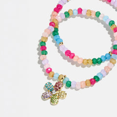 Bead Party Kids Bracelet Set  - Flower