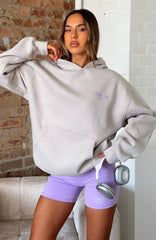 Love You Regardless Oversized Hoodie Moon